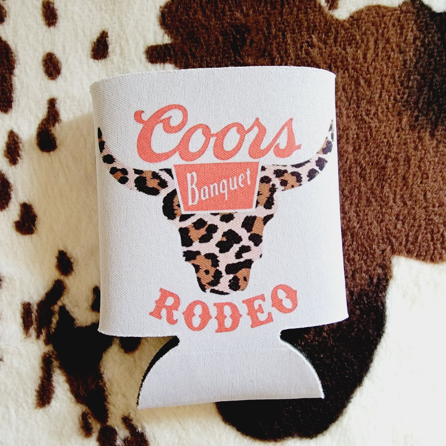 Coors Rodeo Can Cooler Drink Holder Koozie