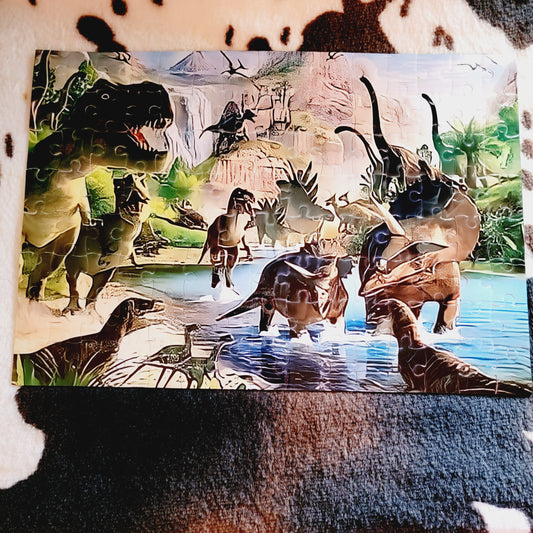 Dinosaur Handmade Jigsaw Puzzle