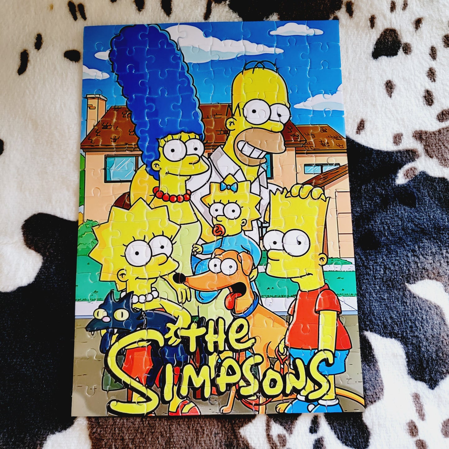 The Simpsons 120 Piece Handmade Jigsaw Puzzle