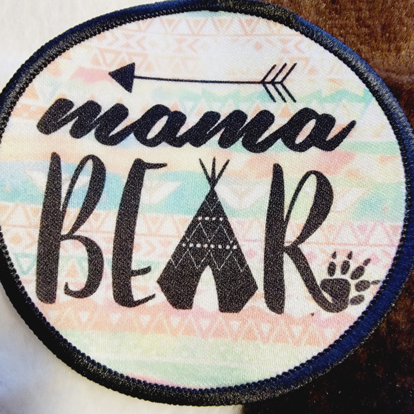 Mama Bear Hat Patch