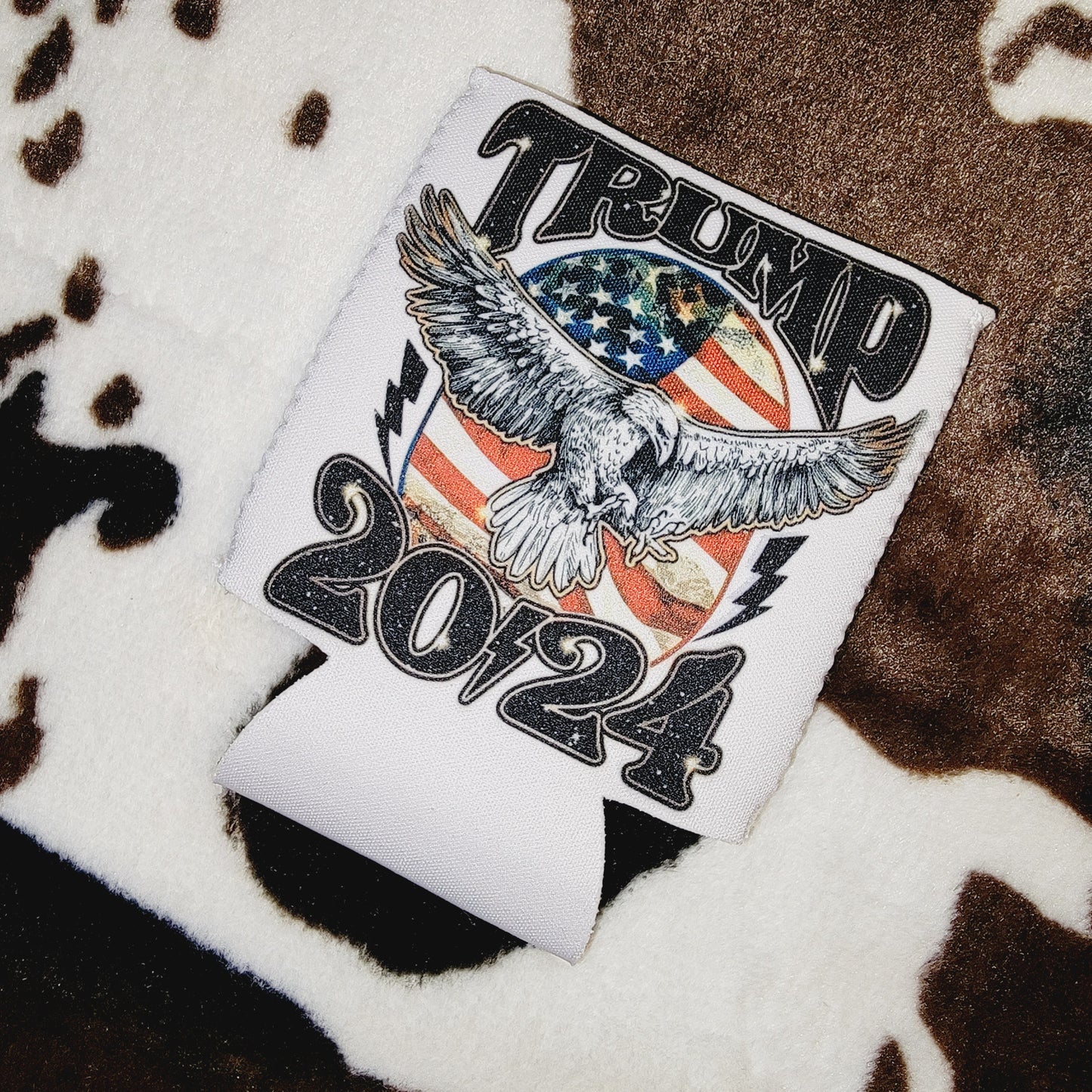 Trump 2024 Can Cooler Drink Holder Koozie