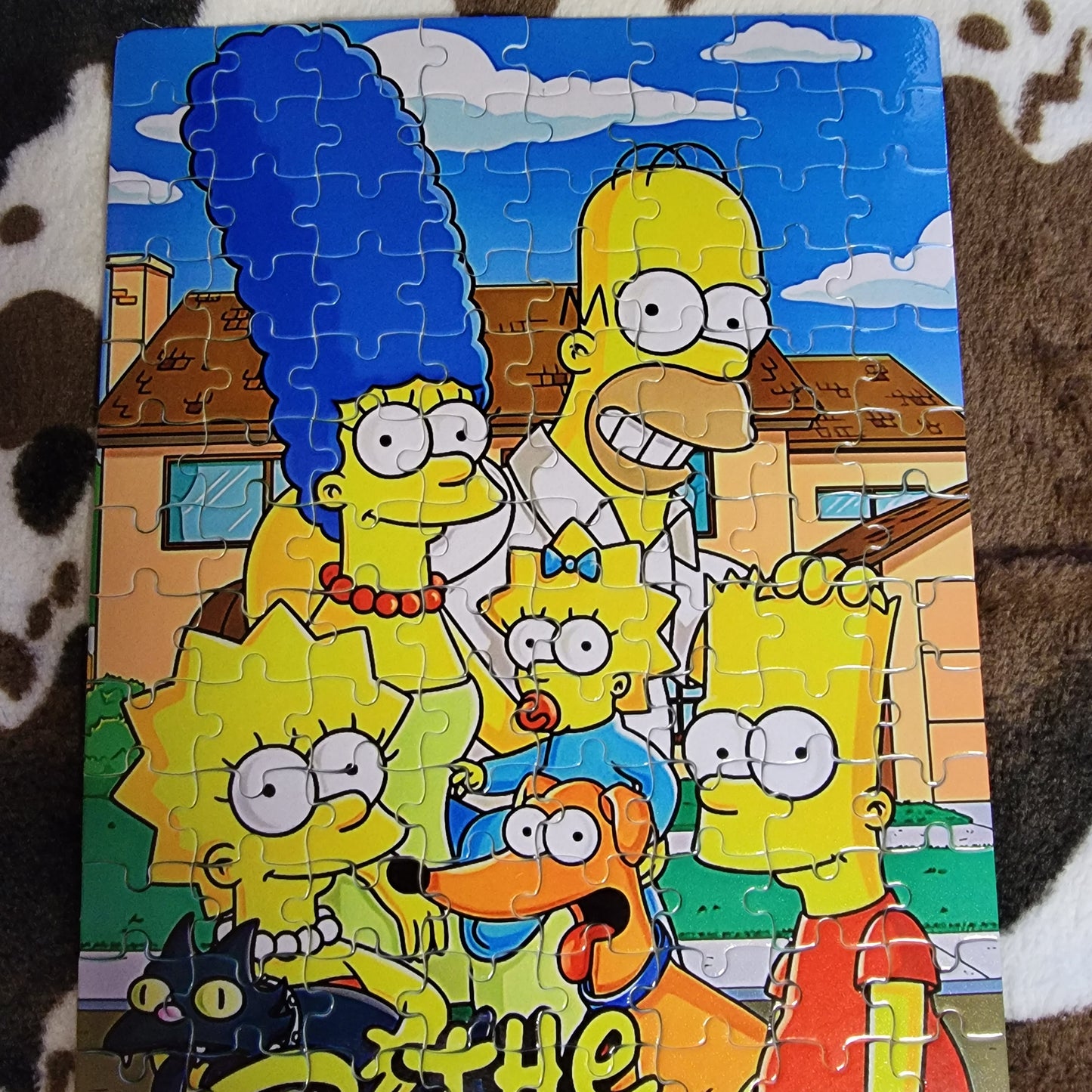 The Simpsons 120 PC Handmade Jigsaw Puzzle