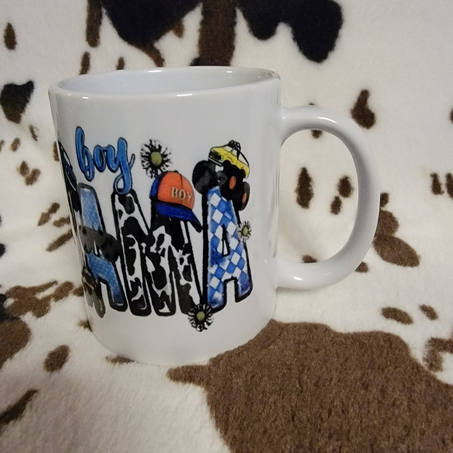 Boy Mama 11oz Ceramic Coffee Mug