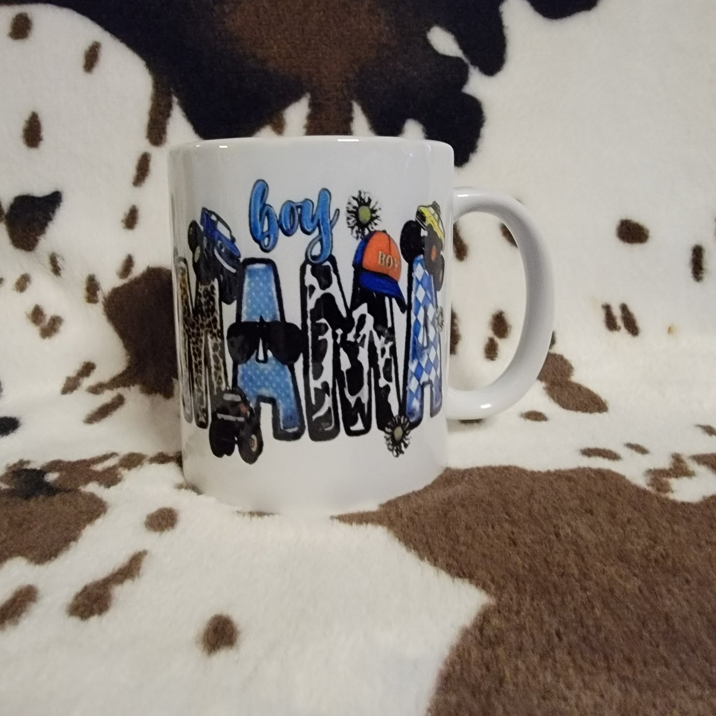 Boy Mama 11oz Ceramic Coffee Mug