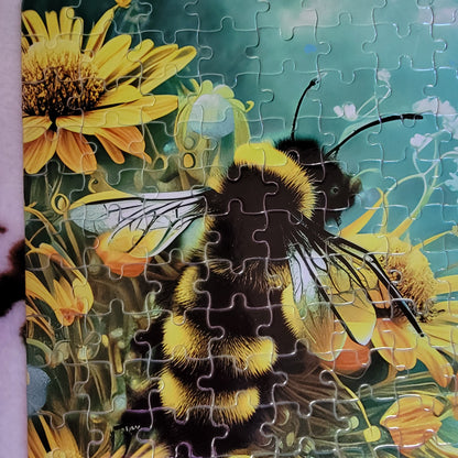 Honey Bee 120 PC Handmade Jigsaw Puzzle