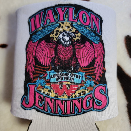 Waylon Eagle Can Cooler Drink Holder Koozie
