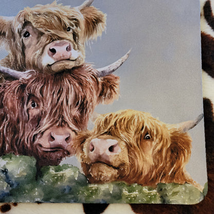 Highland Cow Mouse Pad