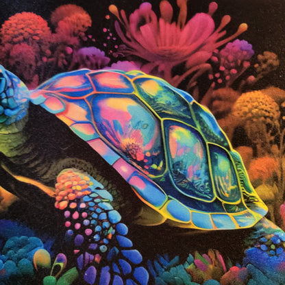 Sea Turtle Watercolor Mouse Pad