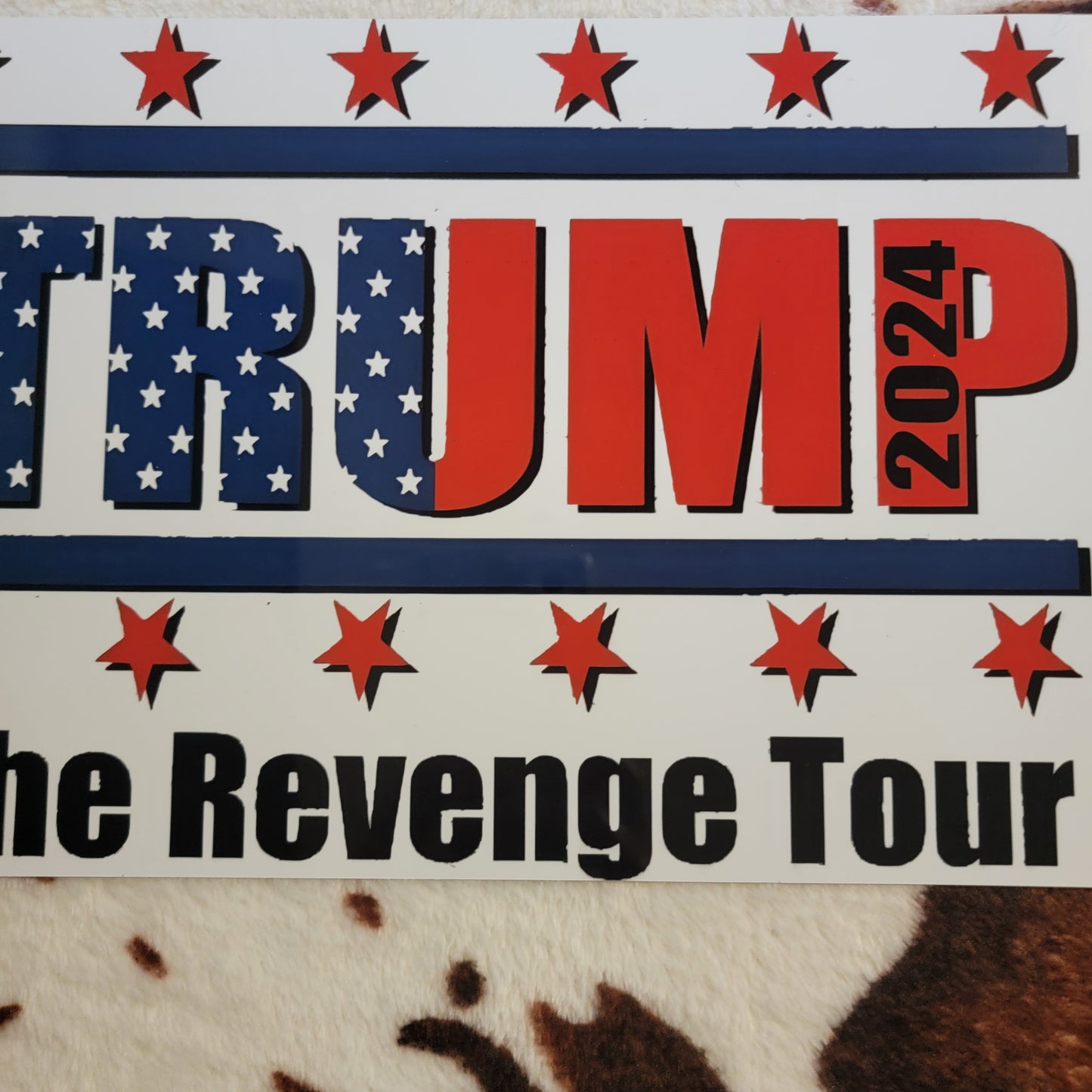 Trump Revenge Tour Metal Sign