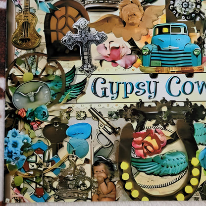 Gypsy Cowgirl Metal Sign