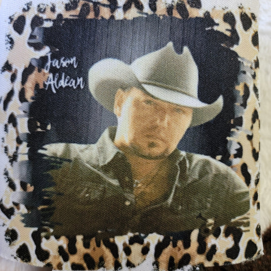 Jason Aldean Can Cooler Drink Holder Koozie