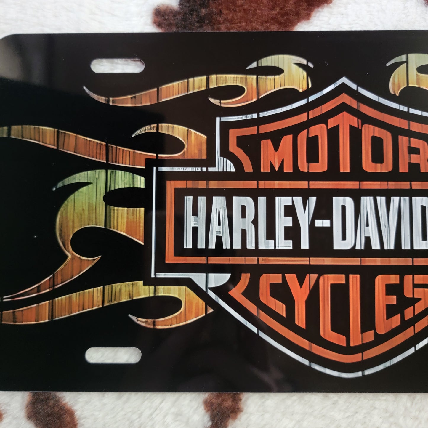 Harley Davidson Custom Car Tag License Plate