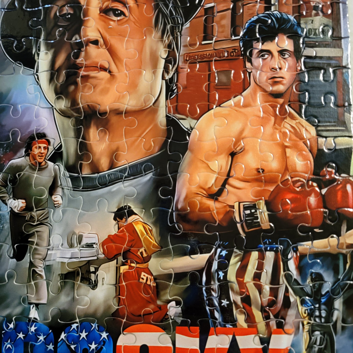 Rocky Balboa Handmade Jigsaw Puzzle