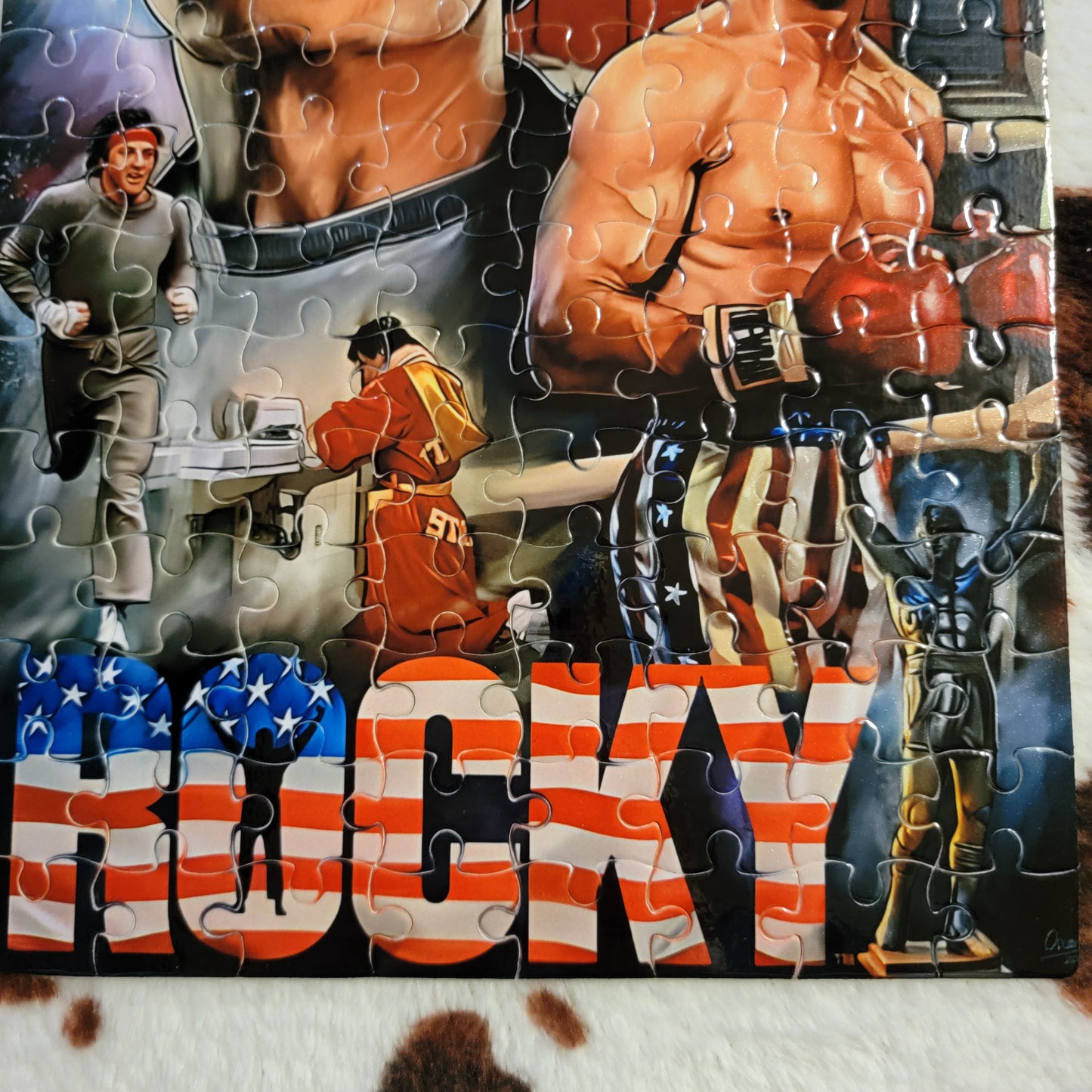 Rocky Balboa Handmade Jigsaw Puzzle