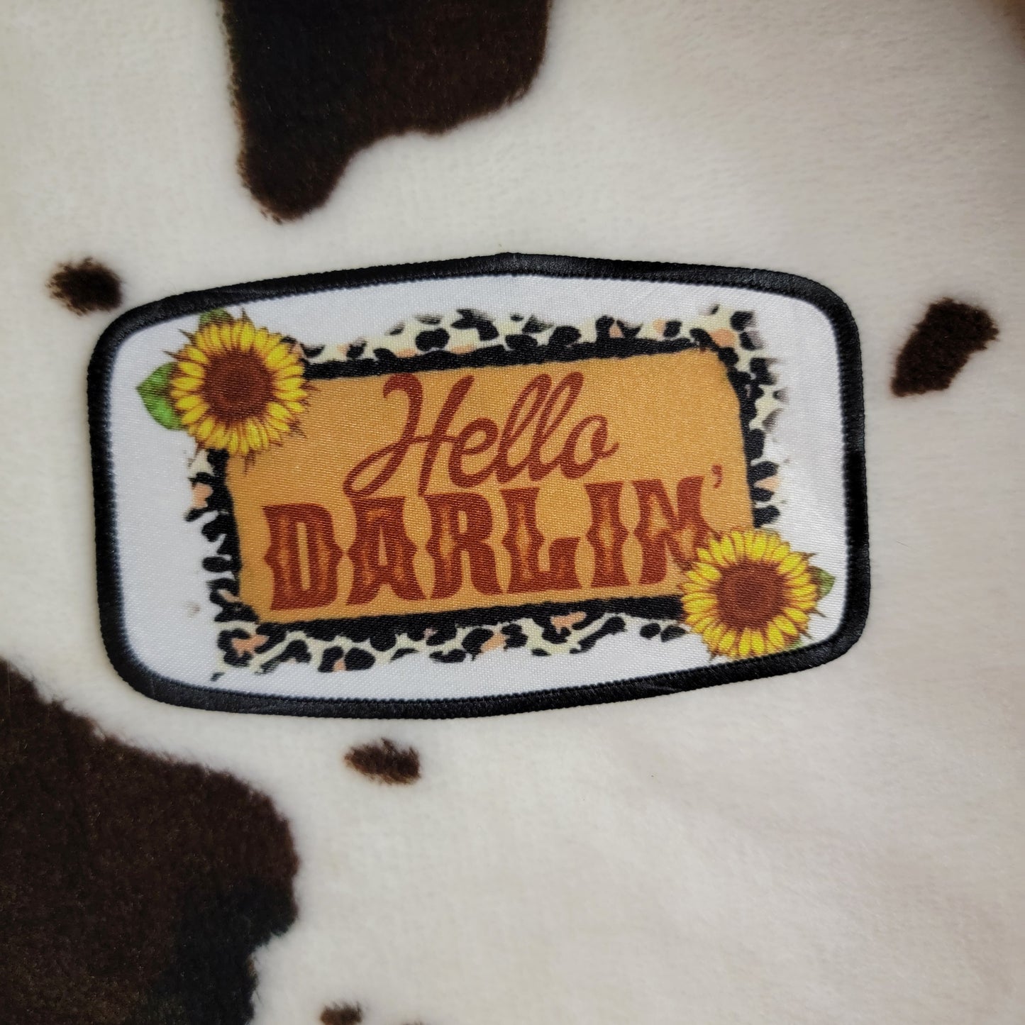 Hello Darlin Hat Patch