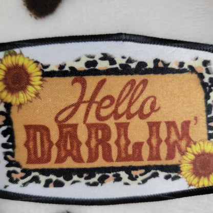 Hello Darlin Hat Patch