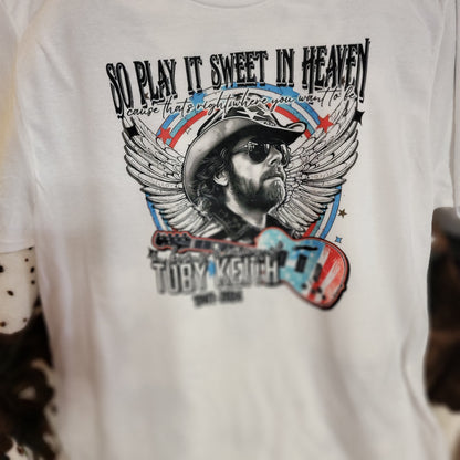 Toby Keith Remembrance Graphic T-Shirt