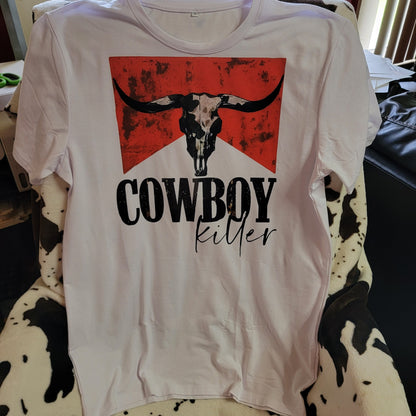 Cowboy Killer Western Short Sleeve Graphic Tee