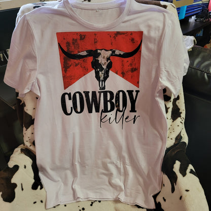 Cowboy Killer Western Short Sleeve Graphic Tee