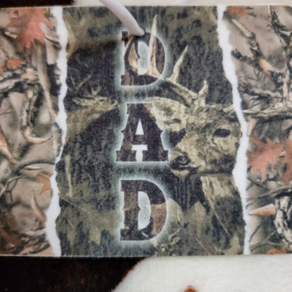 Dad Camo Unscented Car Air Freshener