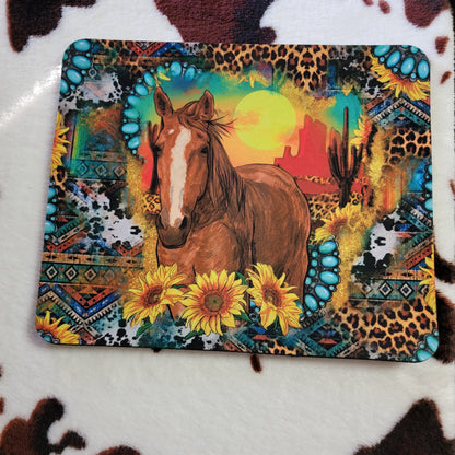 Western Horse Mouse Pad