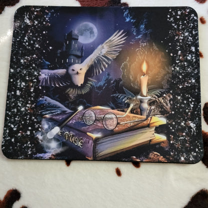 Midnight Owl Mouse Pad