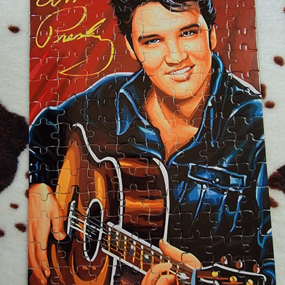 Elvis 120 PC Handmade Jigsaw Puzzle