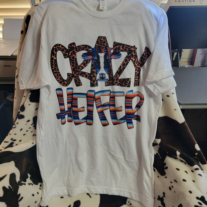 Crazy Heifer Graphic T-Shirt