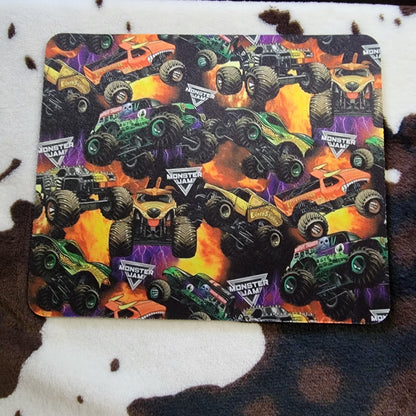 Monster Trucks Mouse Pad