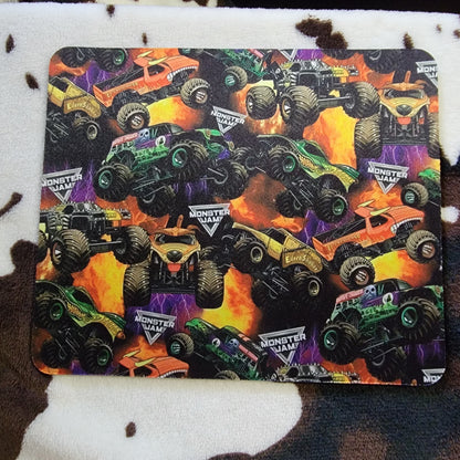 Monster Trucks Mouse Pad