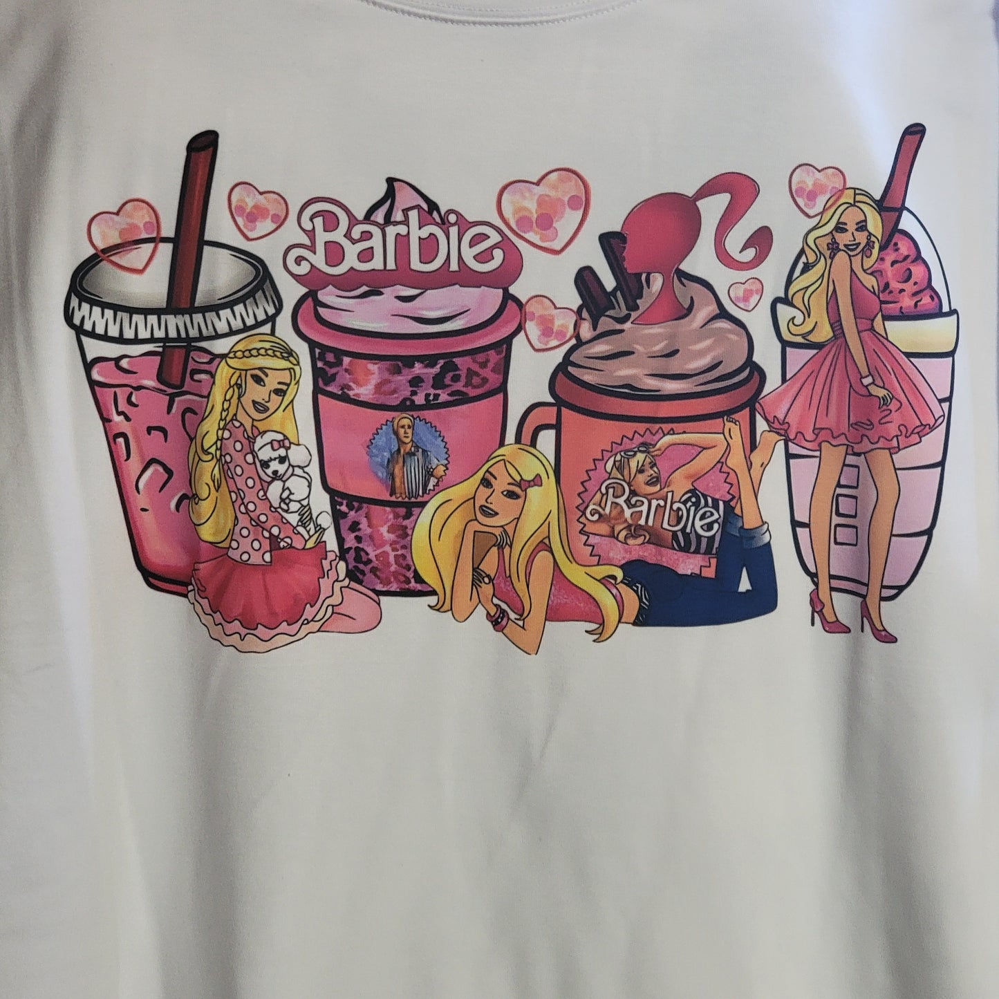 Barbie Coffee Graphic T-Shirt