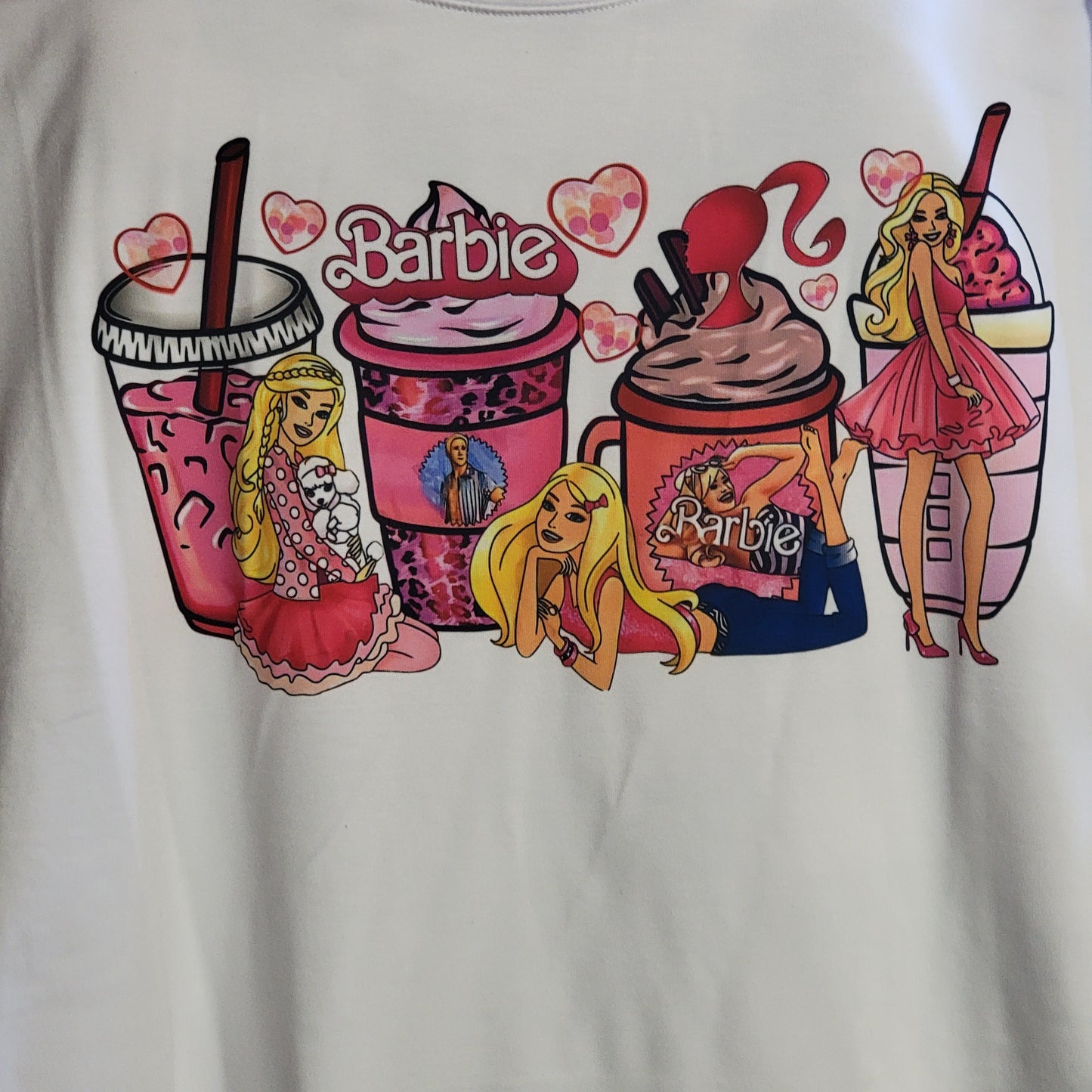 Barbie Coffee Graphic T-Shirt