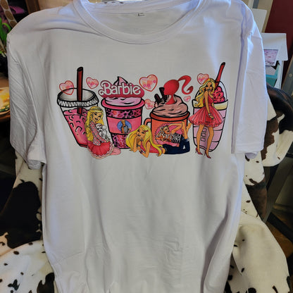 Barbie Coffee Graphic T-Shirt