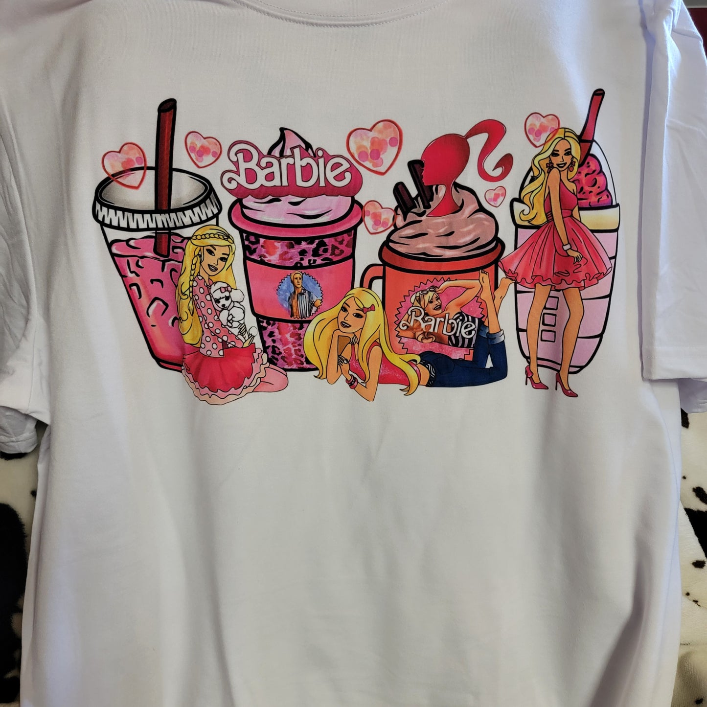 Barbie Coffee Graphic T-Shirt