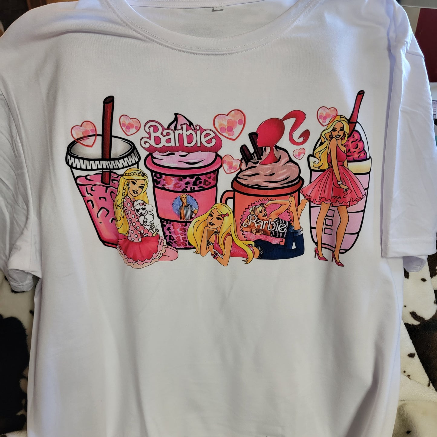 Barbie Coffee Graphic T-Shirt