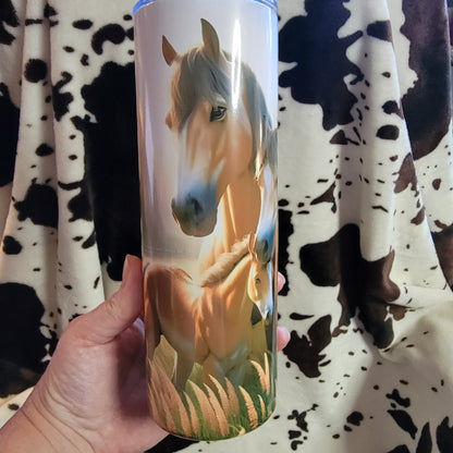 Horse Western 20oz Skinny Tumbler