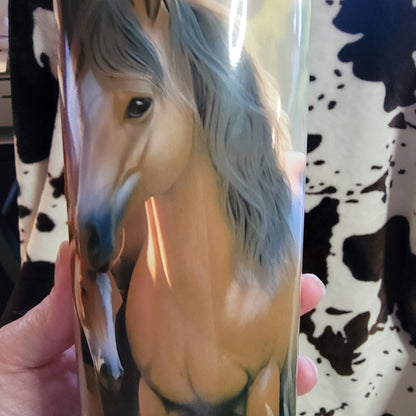 Horse Western 20oz Skinny Tumbler