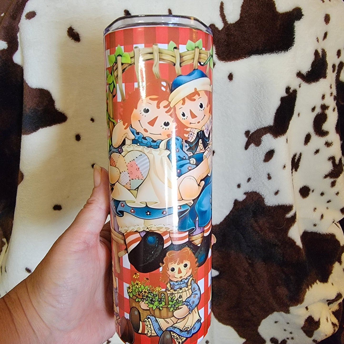 Raggedy Ann and Andy 20oz Skinny Tumbler