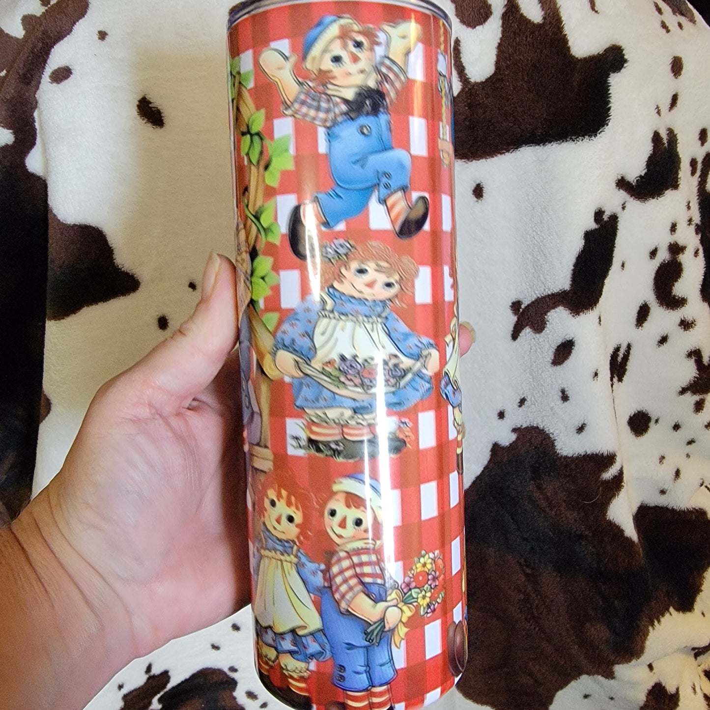 Raggedy Ann and Andy 20oz Skinny Tumbler