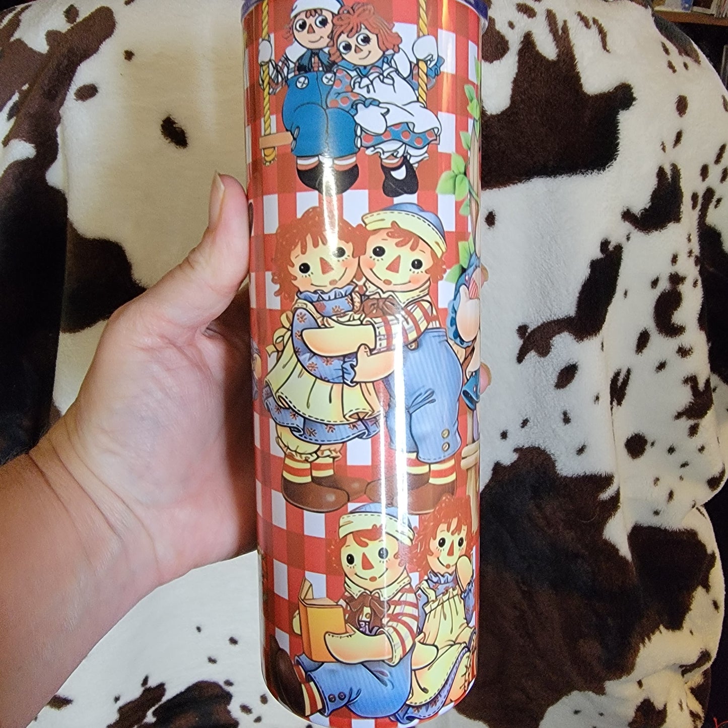 Raggedy Ann and Andy 20oz Skinny Tumbler