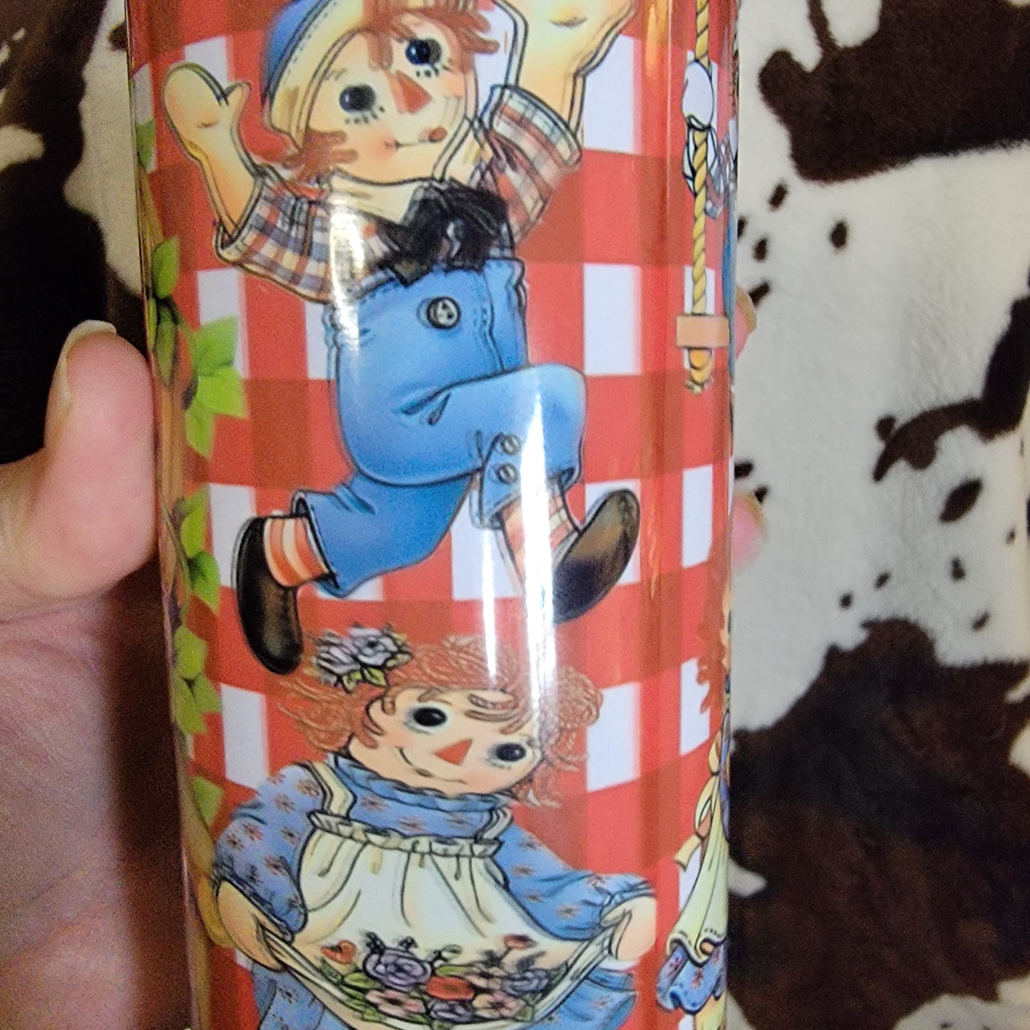 Raggedy Ann and Andy 20oz Skinny Tumbler