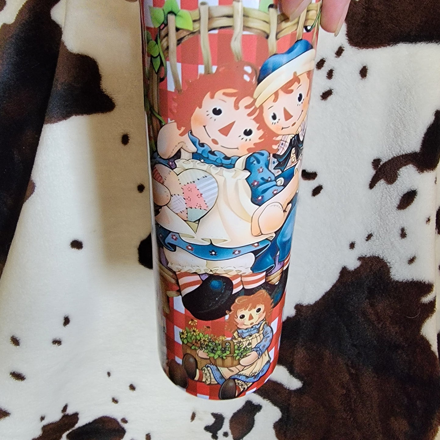 Raggedy Ann and Andy 20oz Skinny Tumbler