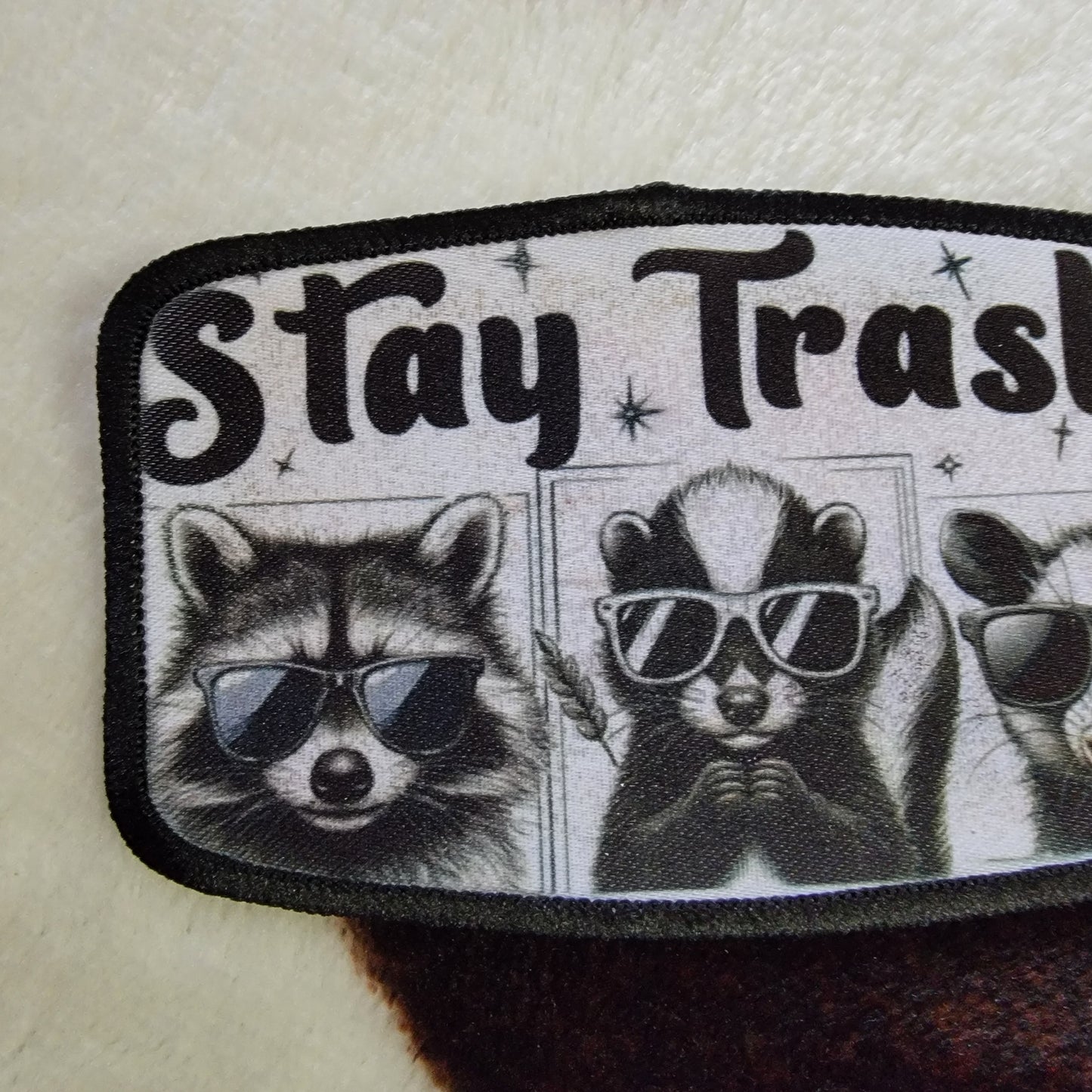 Stay Trashy Western Hat Patch