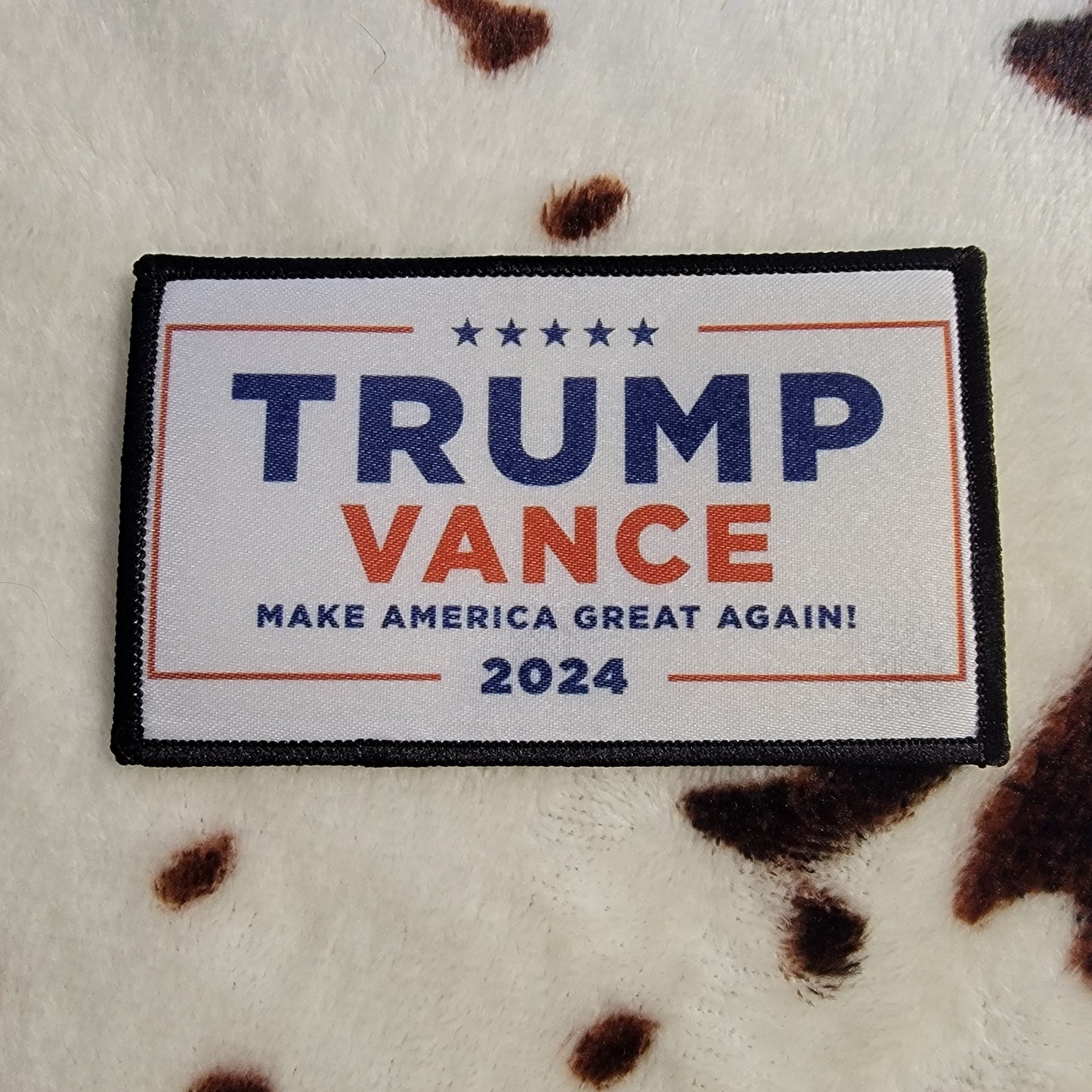 Trump Vance 2024 Hat Patch