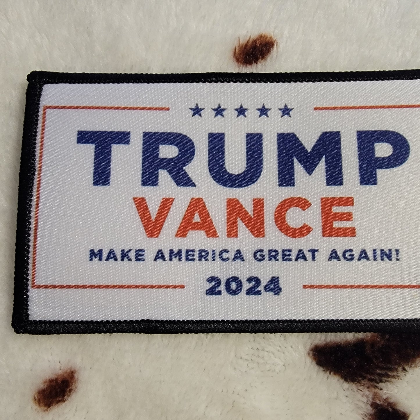 Trump Vance 2024 Hat Patch