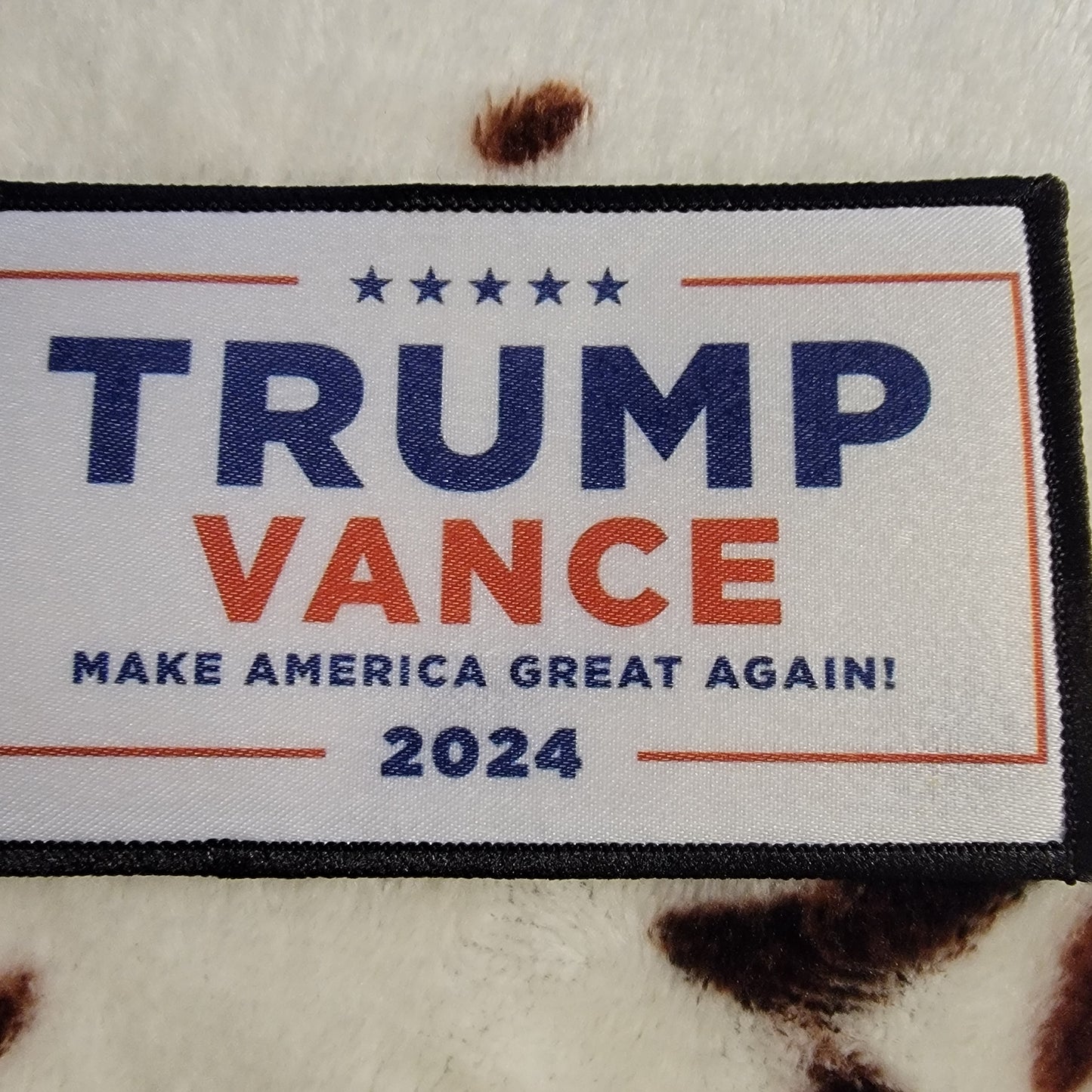 Trump Vance 2024 Hat Patch