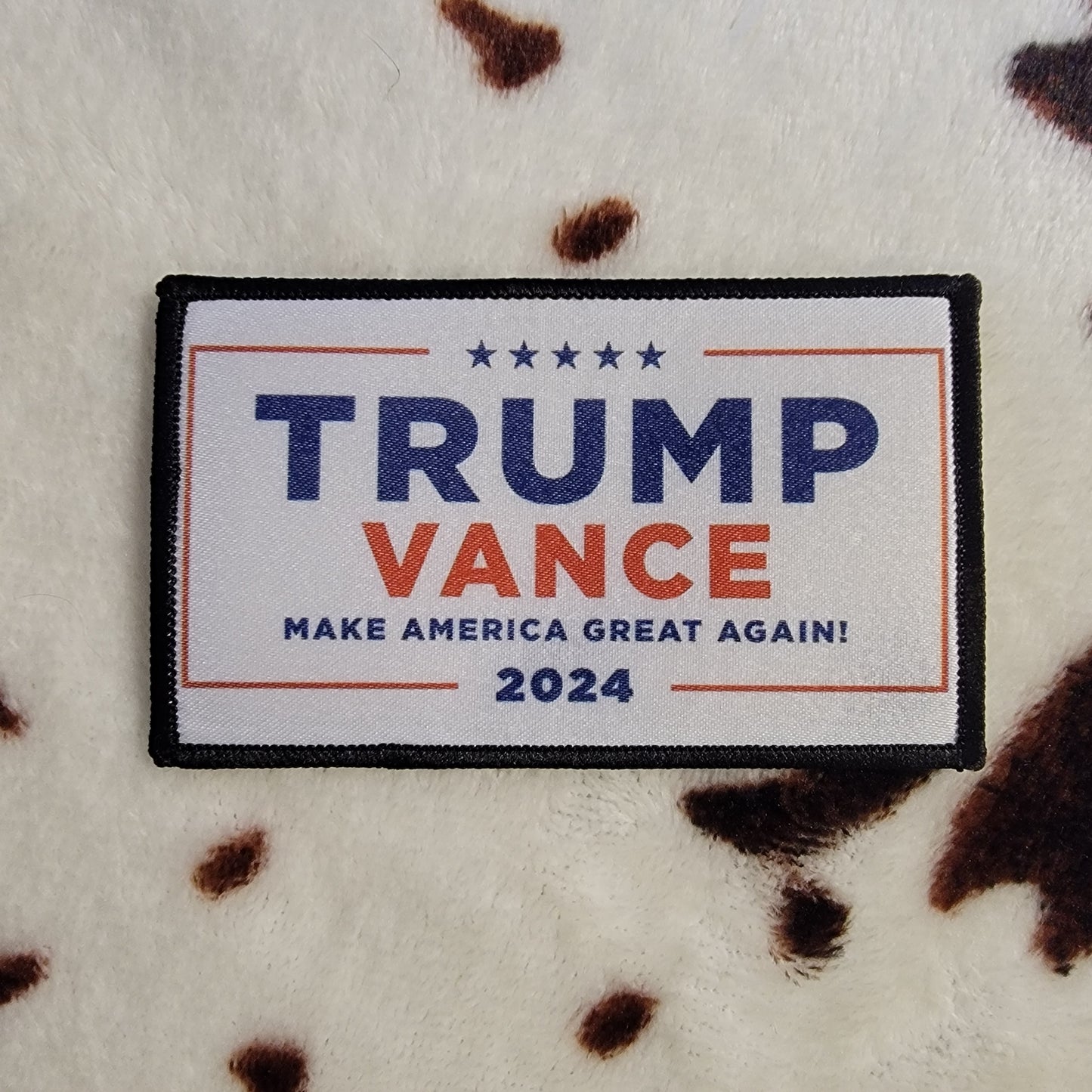 Trump Vance 2024 Hat Patch