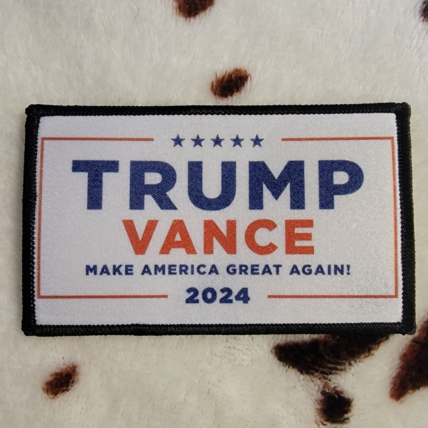 Trump Vance 2024 Hat Patch