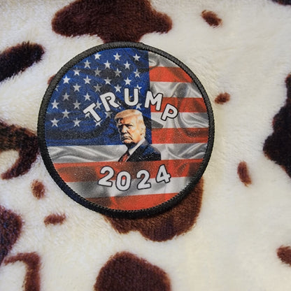 Trump 2024 Hat Patch