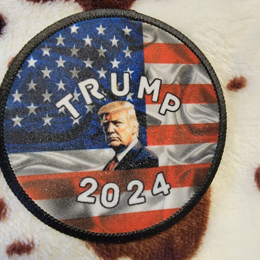 Trump 2024 Hat Patch